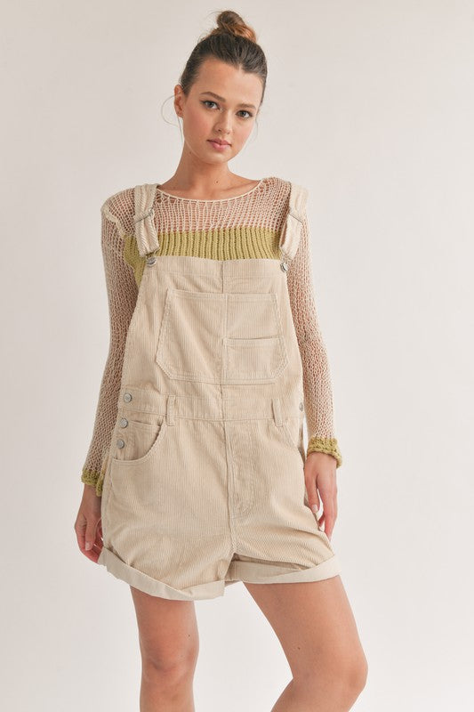 In Action Overalls in Oatmeal