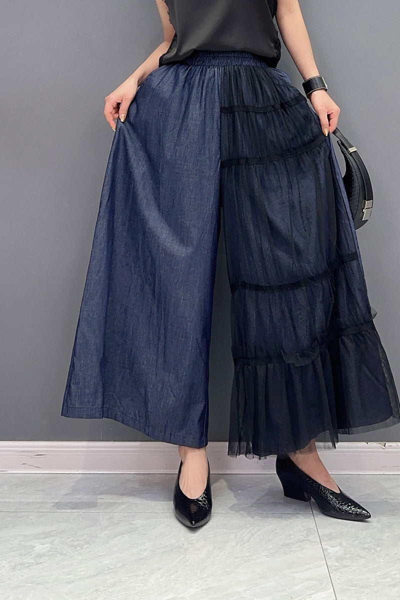 New Comfortable Stylish Casual Wide Leg Pants