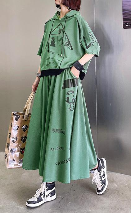 2021 New Spring Explosion Street Guard Two Piece Skirt