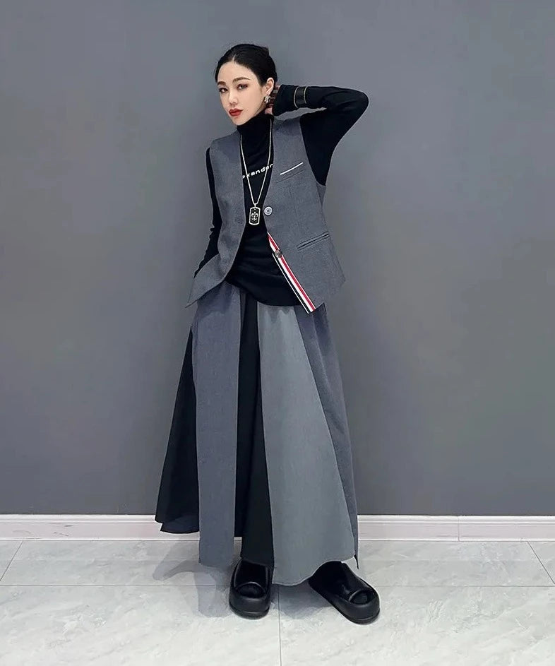 Luxury Haute Couture Extra Wide Leg Trouser Pants