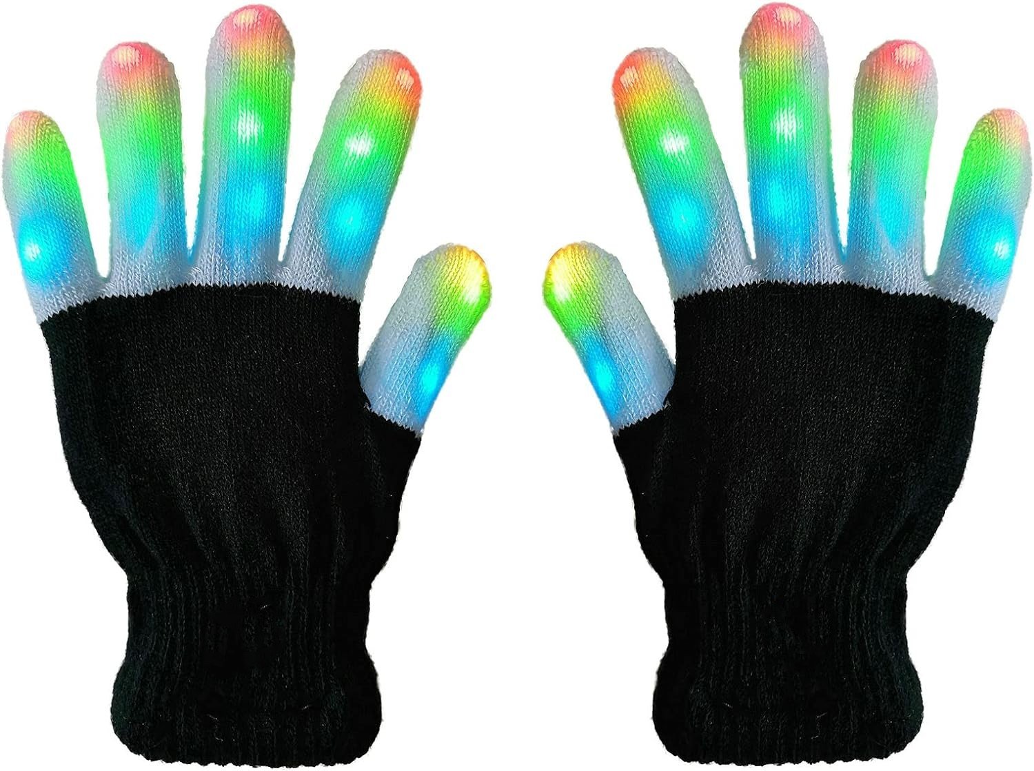 Winter Parent-Child Cute Glowing Little Monster Knit Hat