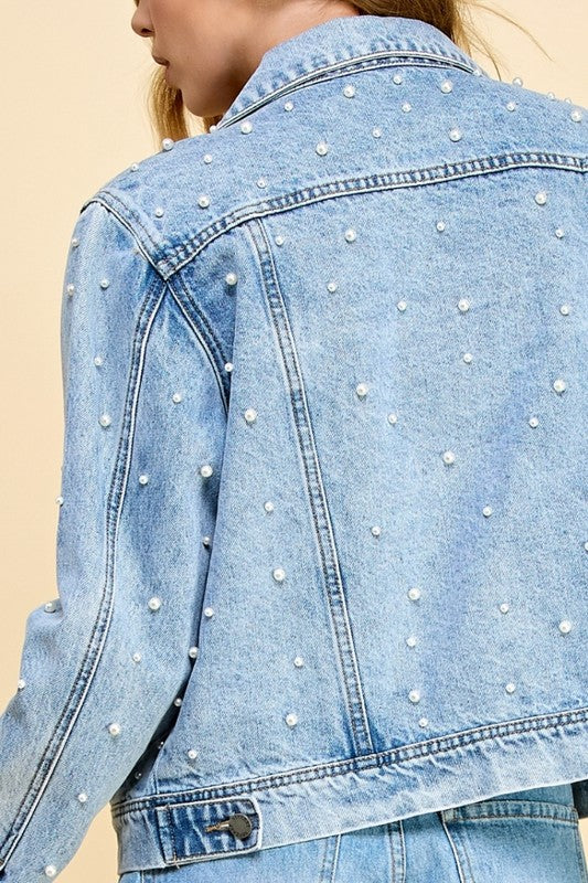 Polished Poise Denim Jacket