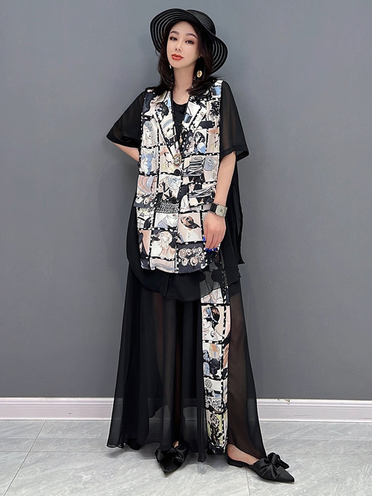 Katy Oversized Top & Skirt 2-Piece Set