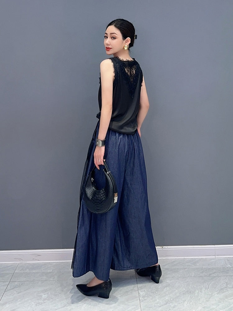 New Comfortable Stylish Casual Wide Leg Pants