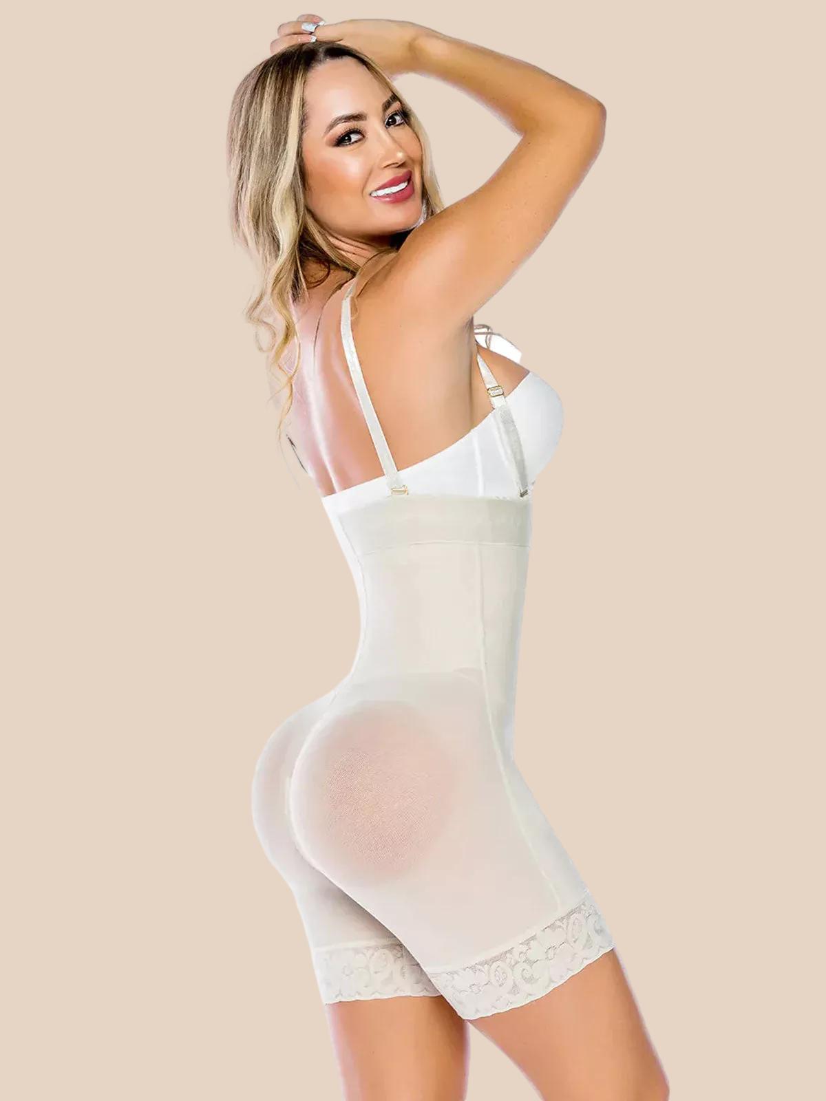 Butt Lifter Shapewear Shorts Crotch with Zipper Ref 1008