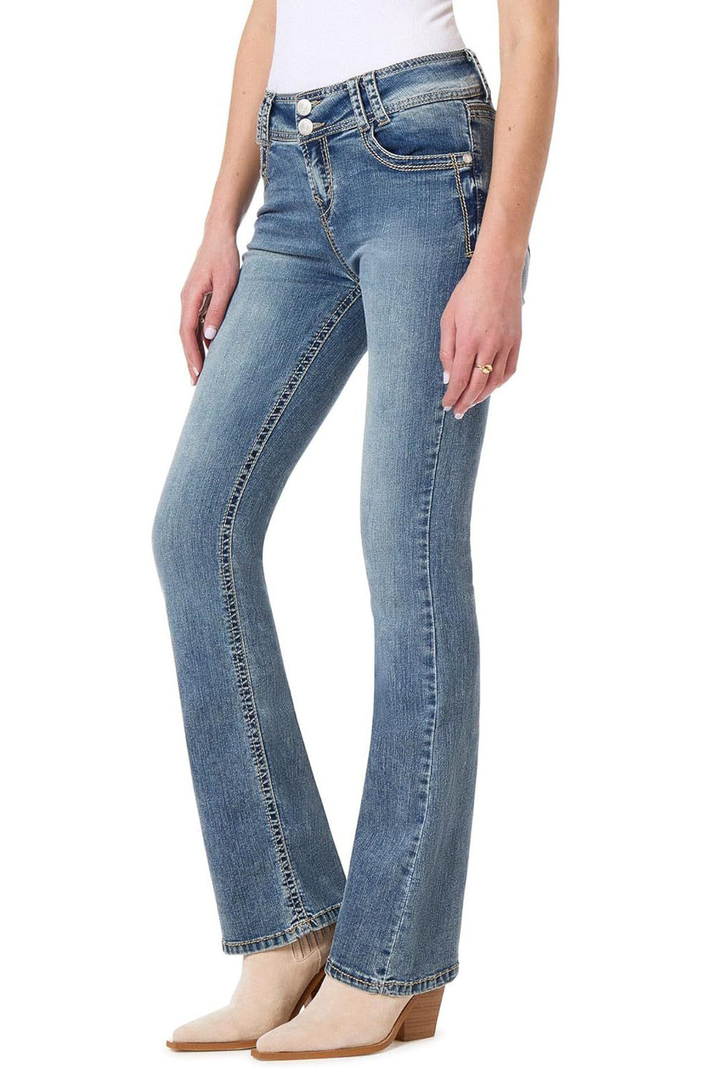 Women's Mid-Rise Jeans