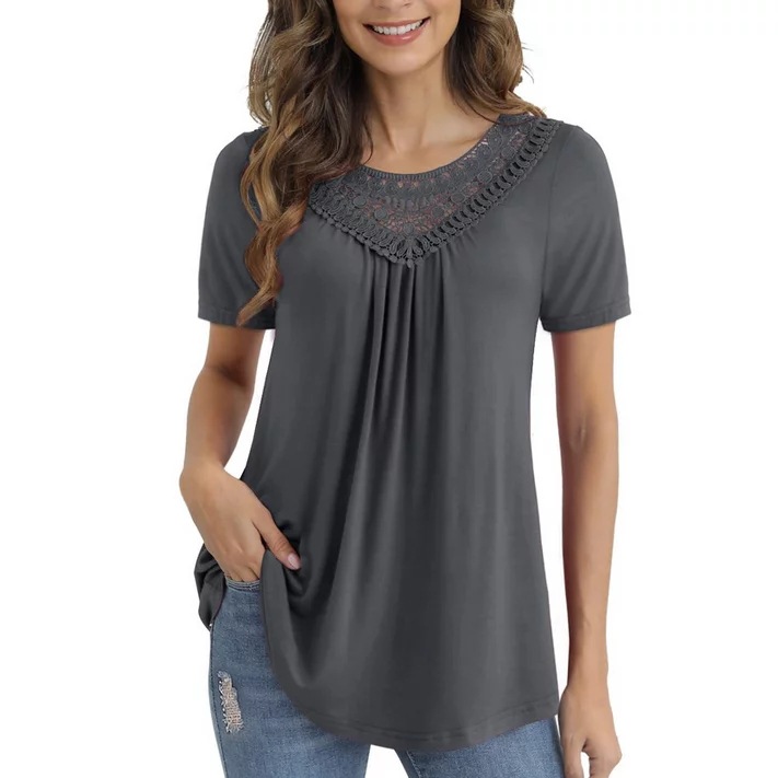 Women's Plus Size Tops Short Sleeve Shirt