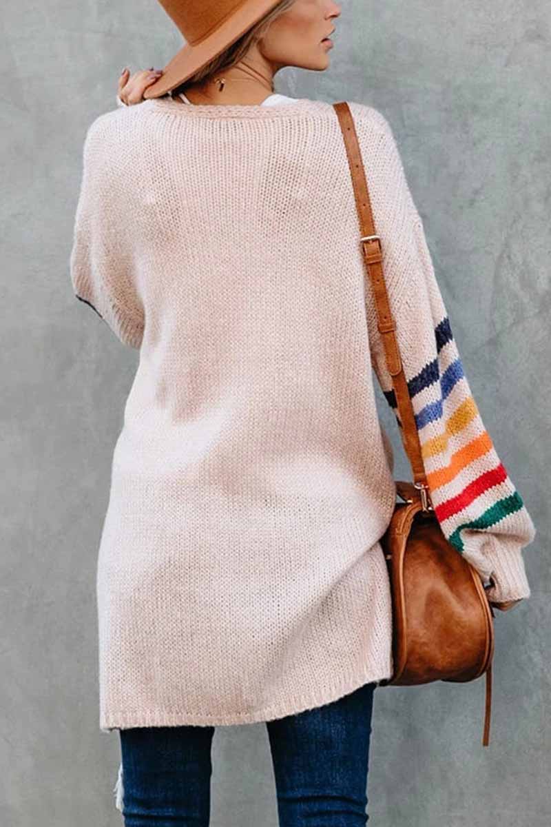 Loose Casual Knitted Coat