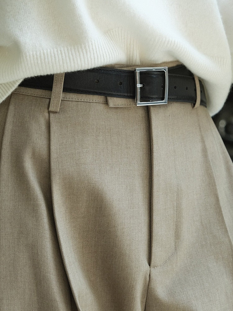 Classy Elegance Luxe Pleated Wide Leg Pants