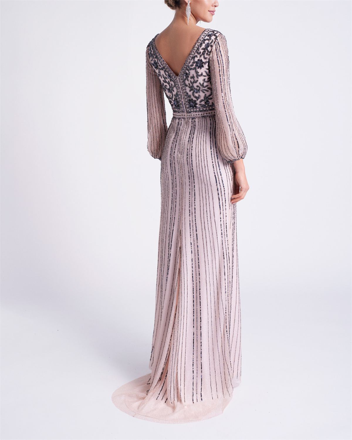 Women's Solid Color Embroidery Dress