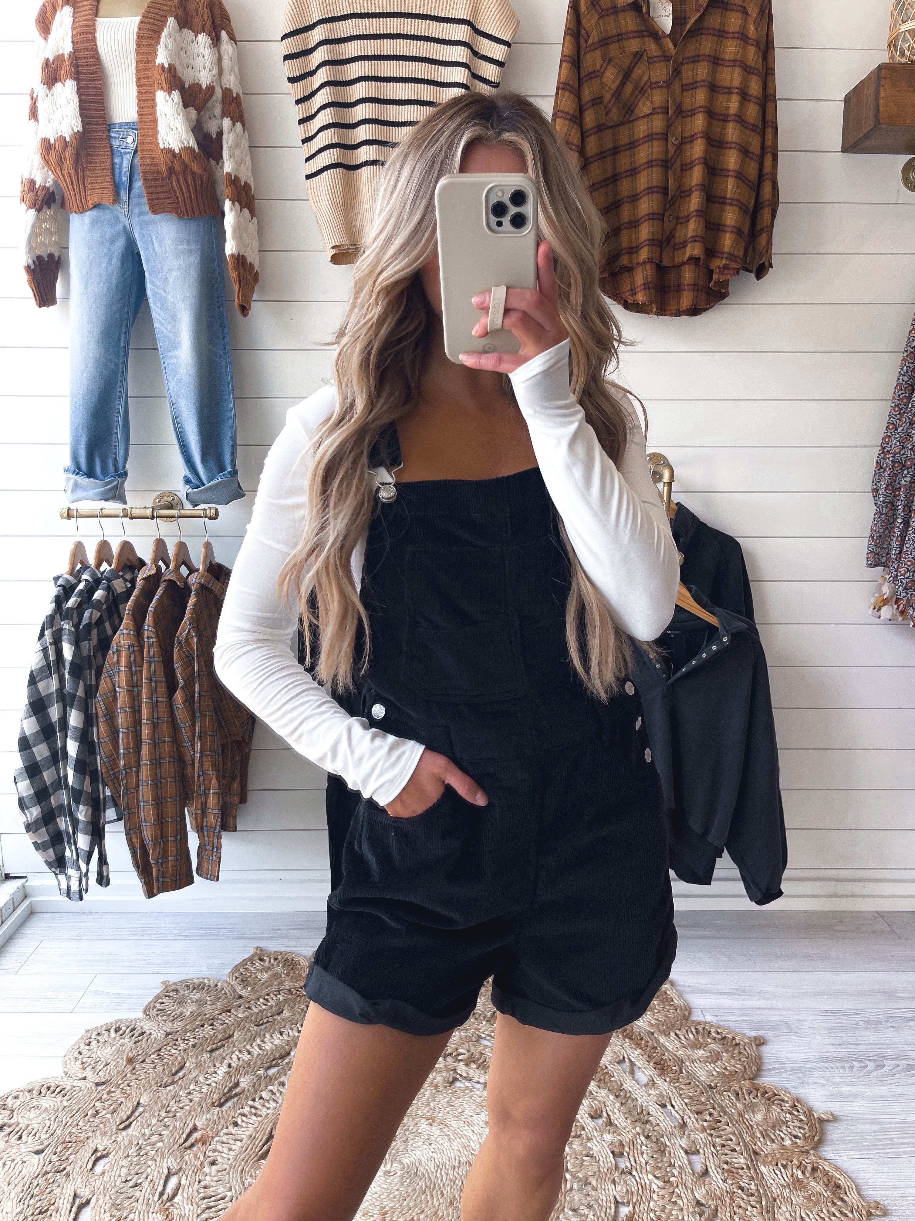 In Action Overalls in Black