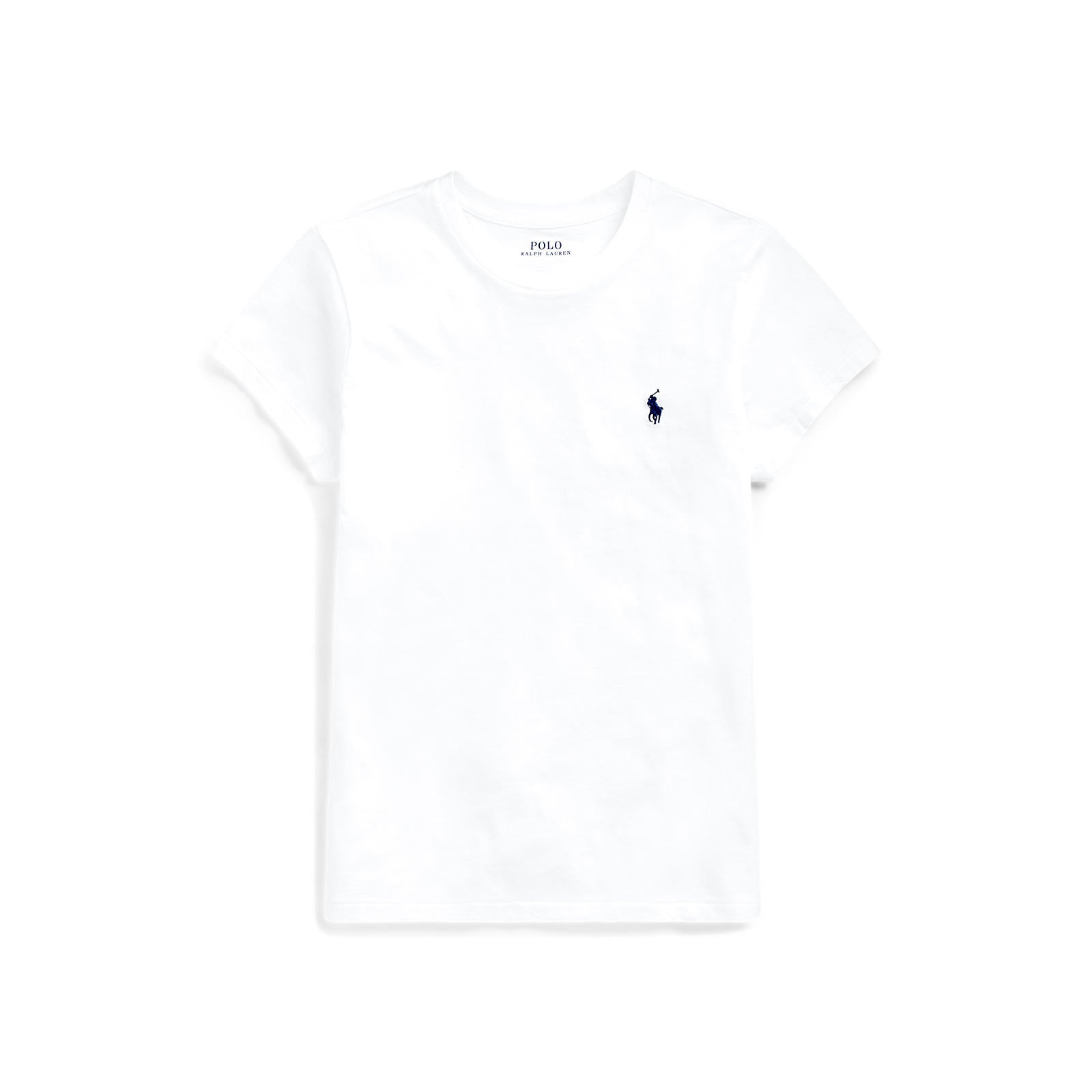 Cotton Crewneck Tee - White