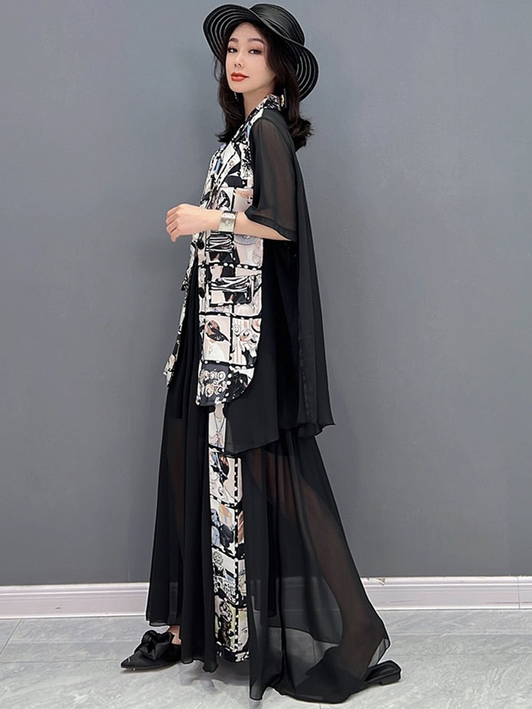 Katy Oversized Top & Skirt 2-Piece Set