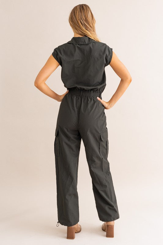 In The Moment Jumper in Dark Green