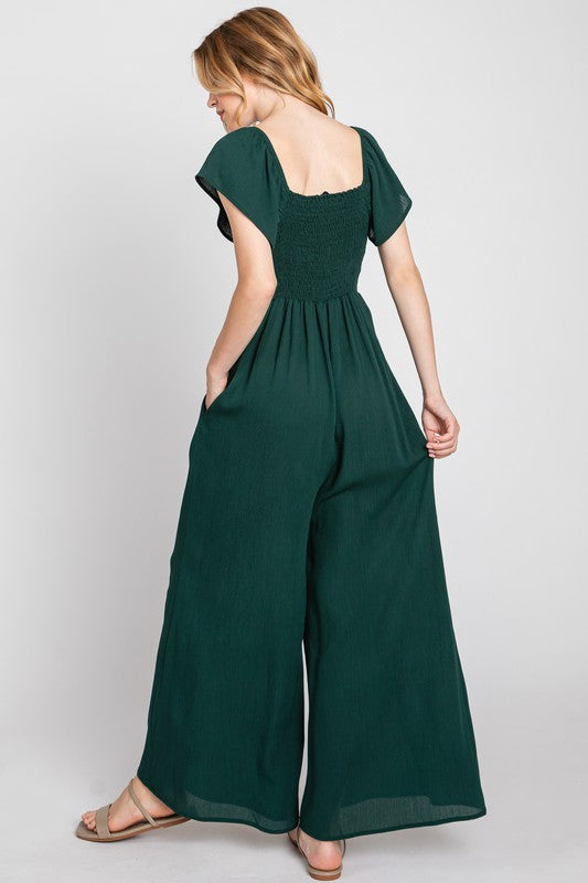 No Limit Jumper in Hunter Green