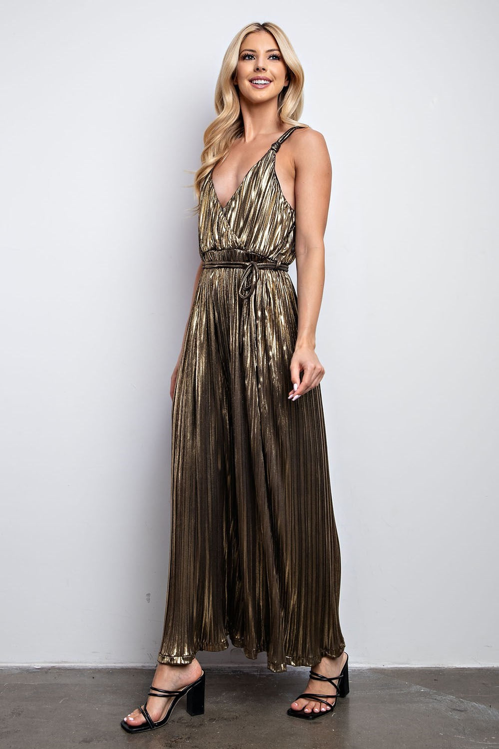 Midnight Moments Jumper in Gold